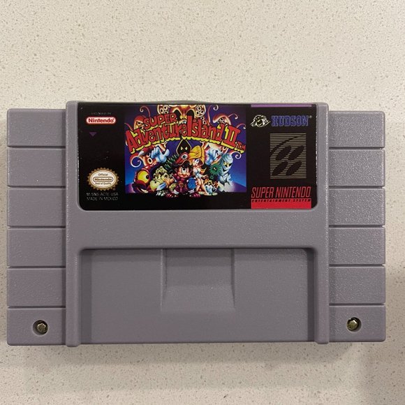 Other - Super Adventure Island II 2 (SUPER NINTENDO SNES) Game Cart